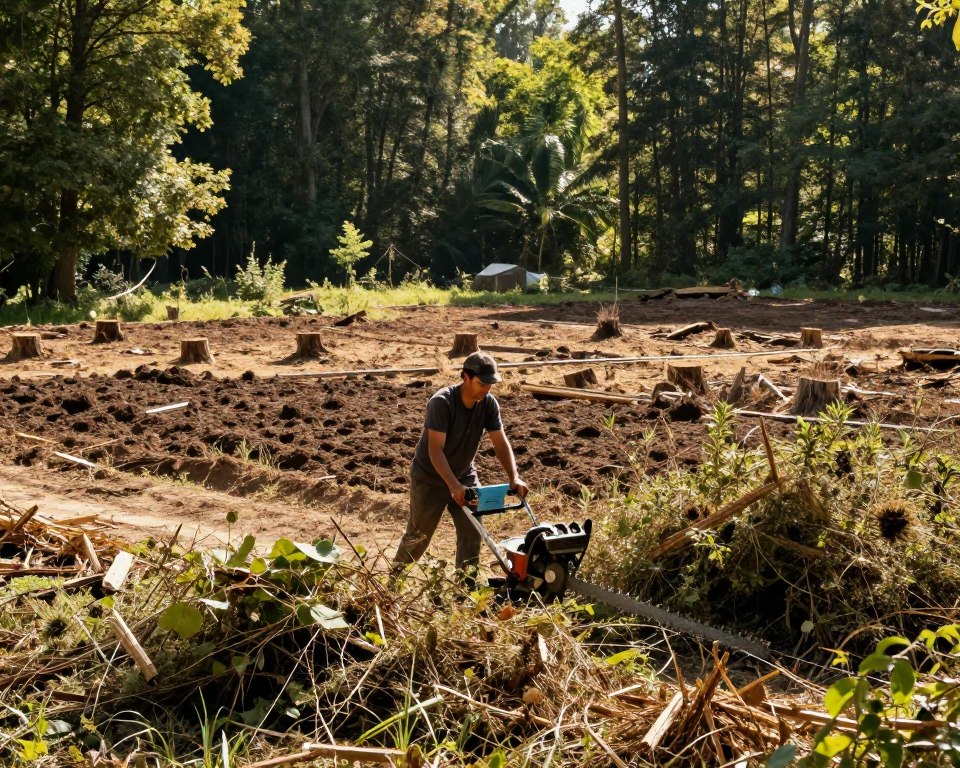 Land Clearing In Brock TX